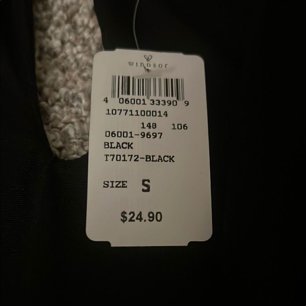 Windsor Black Long Sleeve One Piece - Picture 2 of 5